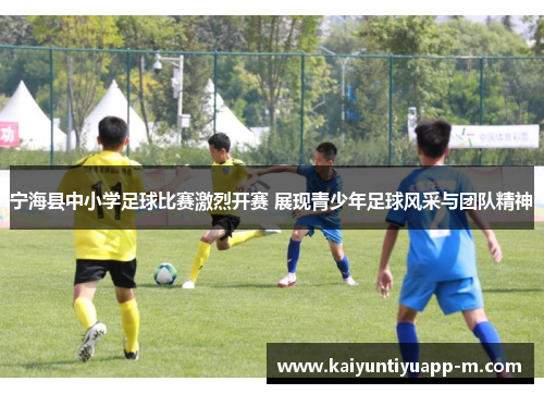 宁海县中小学足球比赛激烈开赛 展现青少年足球风采与团队精神